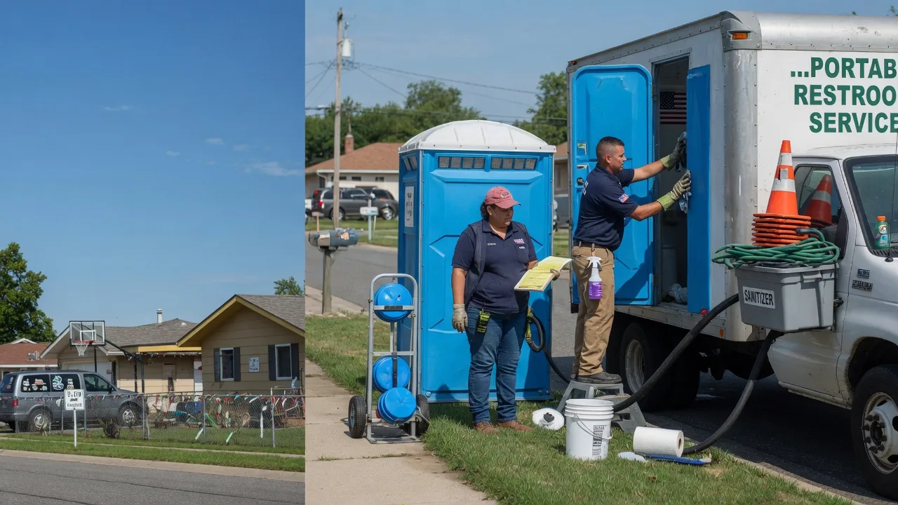 Portable Toilet Rental in Depue, IL near me